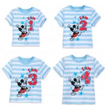 Modèle fantastique ⊦ personnages mickey et ses amis top depart T-shirt pour enfants ''I Am'' Mickey Mouse -20
